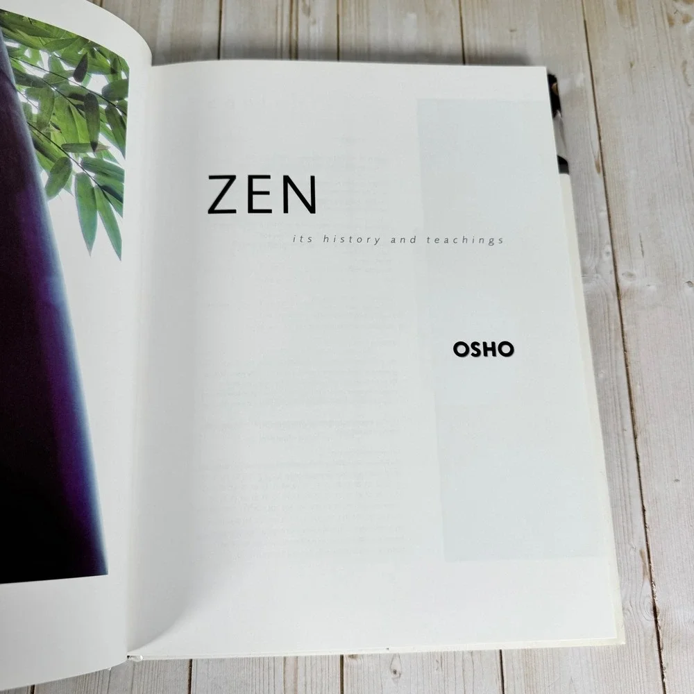 ZEN Its History and Teachings OSHO 2004 First Edition Philosophy Bridgewater